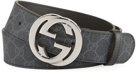 gucci belt 3 g|Gucci belt with black buckle.